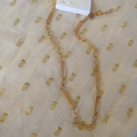 NWT J. Crew Gold Chain Necklace - Picture 9 of 9
